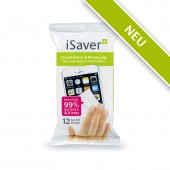 iSaver+ Desinfektions- und Reinigungstücher, 12er Spenderpackung